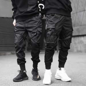 Jogger Harajuku noir pour homme