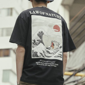 T-shirt spécial Vague de Kanagawa